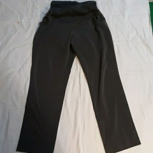 Gray Motherhood Maternity Dress Pants